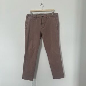 Men's GAP 34x32 Dusty Pink Stretch Chino Pants